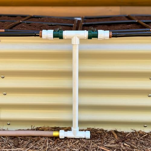 Garden Grid Manifold | Link Multiple Garden Grids | 16" Tall, Double Style - size: 16" Tall, style: Double
