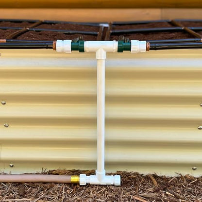 Garden Grid Manifold | Link Multiple Garden Grids | 16" Tall, Double Style - size: 16" Tall, style: Double