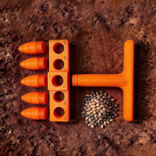 Garden Hole Punch Seeder Tool Manual Seed Planting Dibber