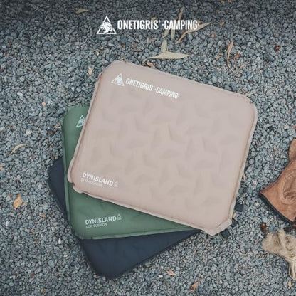 ONETIGRIS Inflatable Seat Cushion, Lightweight Waterproof Seat Pad - color: 1 Pack Brown
