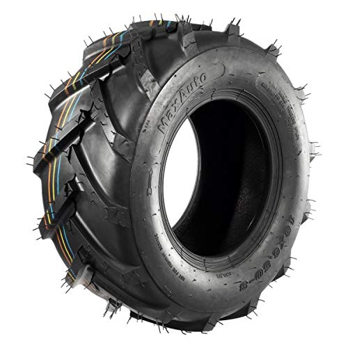 MaxAuto Ag Tractor Tires 16x6.50-8 & 23x10.50-12 Lawn Mower Agriculture Farm Tire, Super Lug 6-Ply Tubeless Tire,16x6.5-8 Front & 23x10.5-12 Rear Garden Golf Riding Turf Tires, 4 Pack in 2 Packages - size: 16X6.50-8&23X10.50-12