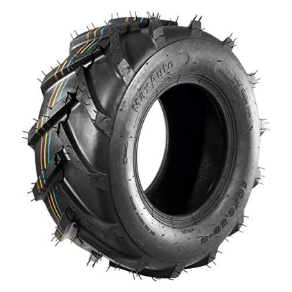 MaxAuto Ag Tractor Tires 16x6.50-8 & 23x10.50-12 Lawn Mower Agriculture Farm Tire, Super Lug 6-Ply Tubeless Tire,16x6.5-8 Front & 23x10.5-12 Rear Garden Golf Riding Turf Tires, 4 Pack in 2 Packages - size: 16X6.50-8&23X10.50-12