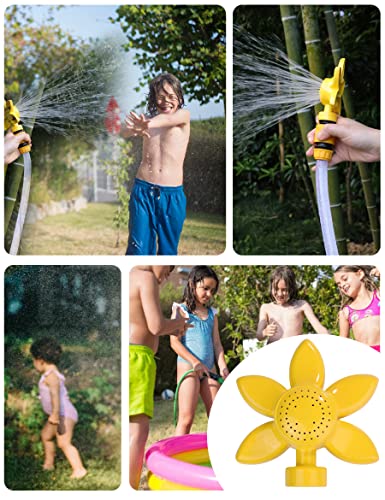 Garden Sprinkler 360 Degree Metal Sunflower for Small Yard Lawn