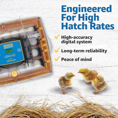Brinsea Ovation 28 EX Egg Incubator, Automatic Turning & Humidity Control - style: Without Book