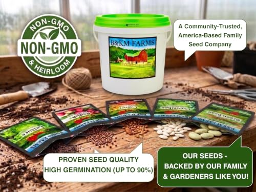 50,000+ Non-GMO Heirloom Seed Kit-50 Fruit & Vegetable Variety