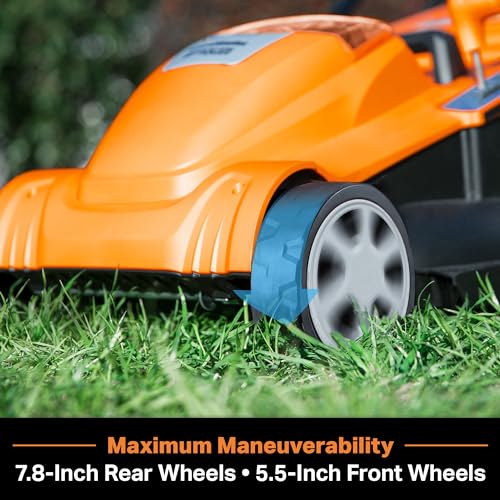 LawnMaster 48V MAX 17-inch Brushless Cordless Lawn Mower, CLMF4817E - color: 17-Inch