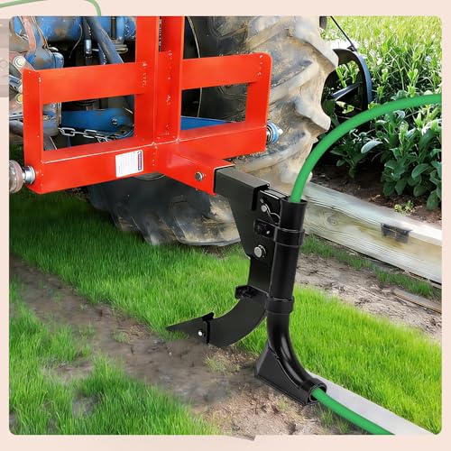 Pipe Layer Attachment, Pipe Laying Tool for 3-Point Lawn Ripper Subsoiler