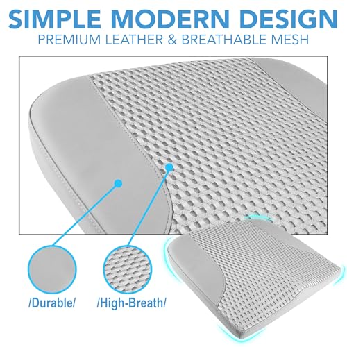 Lofty Aim Car Seat Cushion, Car Seat Pillow, Automotive Cushion - color: Gray