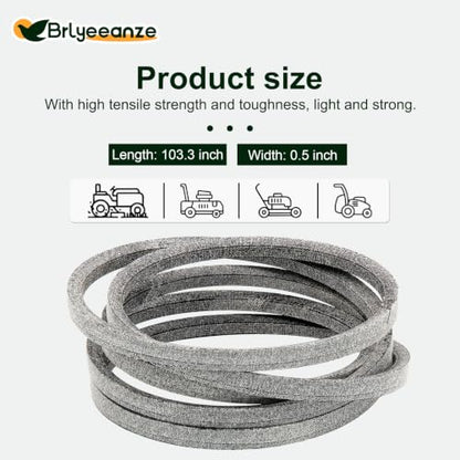954-04219 Lawn Mower Deck Belt - size: 103.4"L x 0.5"W