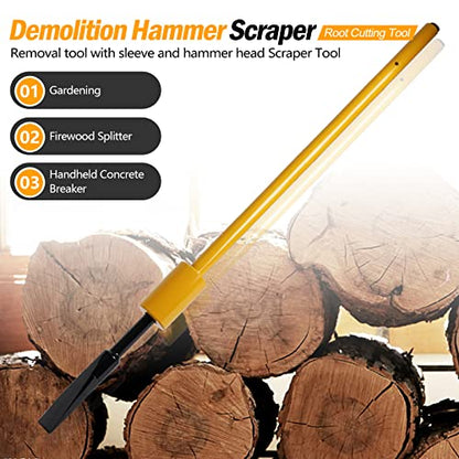 Root Cutting Hole Digging Tool Tamping Bars Garden Remover