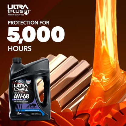AW ISO 68 Hydraulic Oil 1 Gallon - size: 1 Gallon