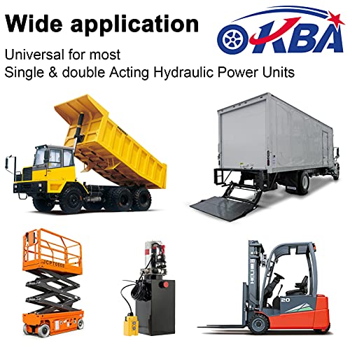 4 Wire Dump Trailer Remote Control Switch 12v DC Hydraulic Pump Power Unit