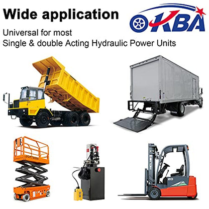 4 Wire Dump Trailer Remote Control Switch 12v DC Hydraulic Pump Power Unit