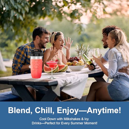 Colarlemo 1200W Smoothie Blender, Personal Kitchen Blender, Ice Crushing - color: Silver