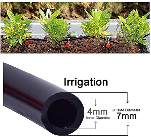 50pcs 1/4" Drip Irrigation End Plug for Drip Irrigation System Kit - size: 1/4" Drip End Plug