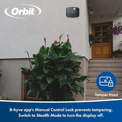 Orbit B-hyve XR Smart Sprinkler Timer - 16-Zone - WiFi-Enabled Indoor/Outdoor Irrigation Controller - App Control - Weatherproof Watering System - Multi Zone - Custom Programs - 57995 (Pack of 2) - size: 16-Zone (Pack of 2)