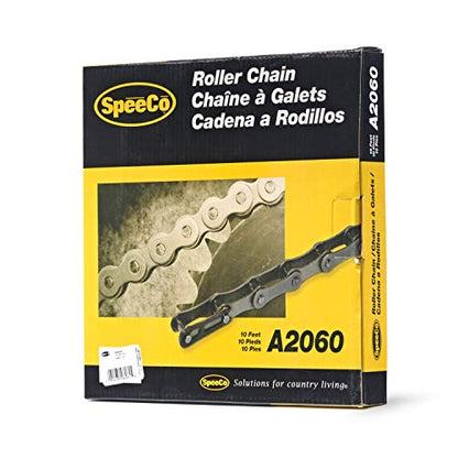 SpeeCo #A2060 Roller Chain 1-1/2" Pitch - 10 Feet with Connecting Link - size: #A2060