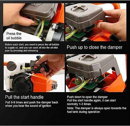 85cc Earth Auger Gas Powered Post Hole Digger 2-Stroke Petrol Earth Digger