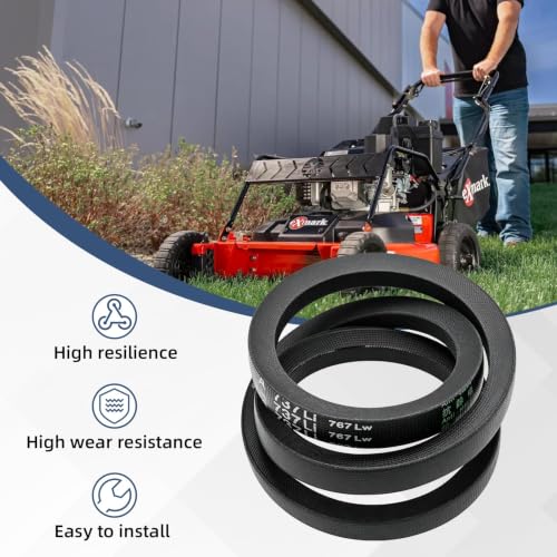 121-5765 Drive Belt for Toro TimeMaster TurfMaster 1/2" 30" V-Belt Exmark - color: 121-5765