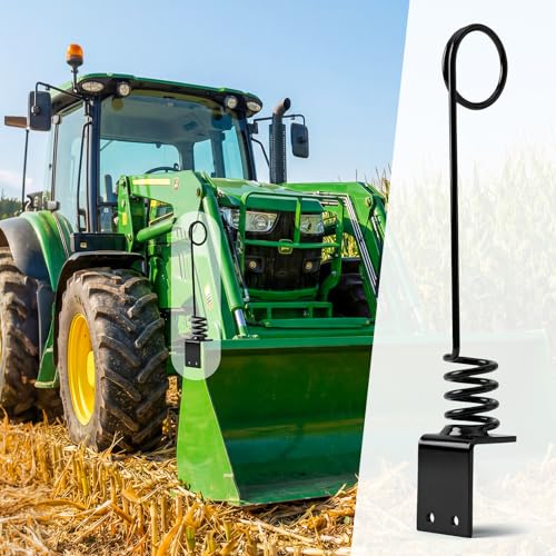 Tractor Hydraulic Hose Hanger - 0.3" Thick Plate (8cm) - color: 1pc Black