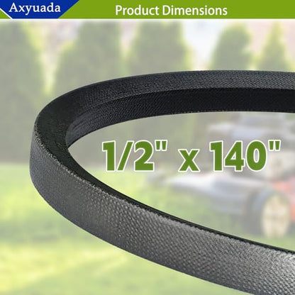 110-6892 Lawn Tractor Mower Cutting Deck Belt, 1/2" x 140" - size: 110-6892 (1/2" X 140")