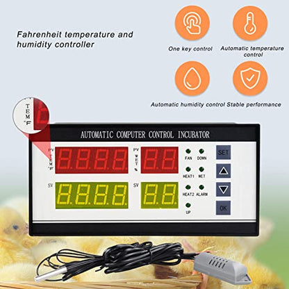Incubator Controller XM-18ZH Fahrenheit 7-Way for Hatching Eggs