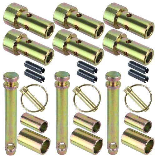 3 Pack Cat 1 Quick Hitch Adapter Bushing for 3 Point Hitch Tractor - color: 3 Pack