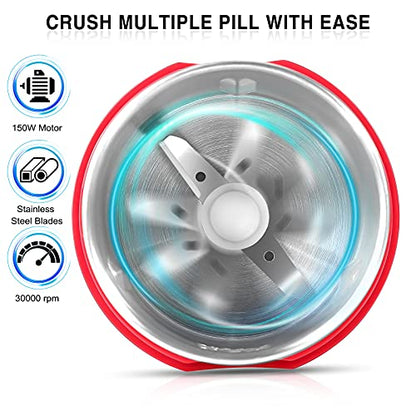 Electric Pill Crusher Pill Grinder to Fine Powder for Elderly