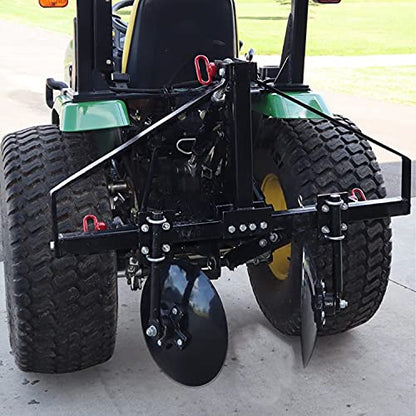Field Tuff Disc Cultivator Bedder and Hiller, 43-Inch, 3-Point Hitch