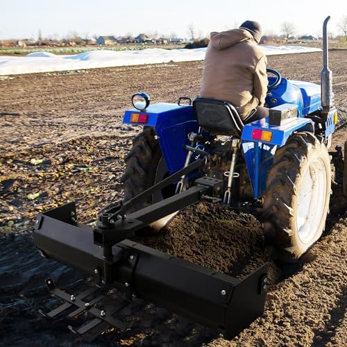 42" Tow Behind Box Scraper, Box Blade Hitch Tow Fit for ATV UTV
