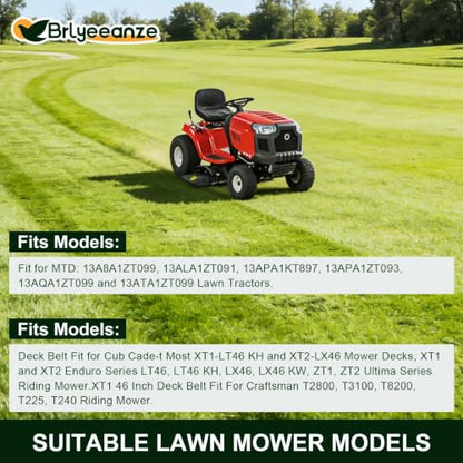 954-05022A Lawn Mower Deck Belt - size: 108"L x 0.5"W