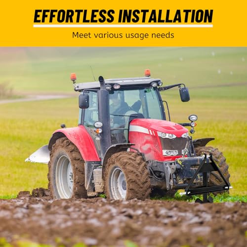 Attachments Middle Buster for Category 1, 3-Point Quick Hitch Tractors, Furrows and Harvests Potatoes
