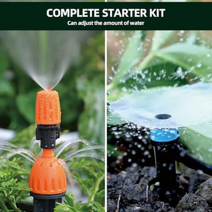 Drip Irrigation System Water Timer Automatic Irrigation Kit DIY Garden - style: drip irrigation kits