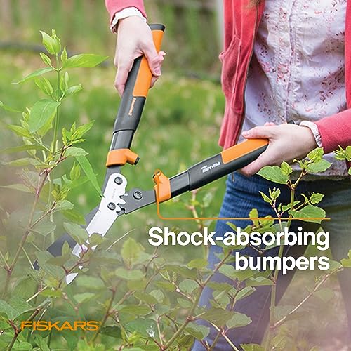 Fiskars 23" PowerGear2 Garden Hedge Shears, Hedge Clippers, 10" Blades - style: 23" PowerGear2