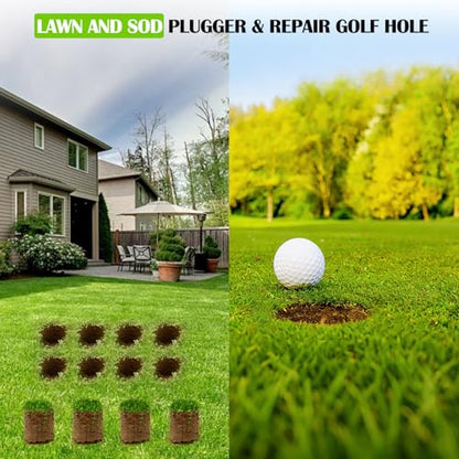 Bulb Planter Tool 34 Inch Standing, No Bend Long Handle