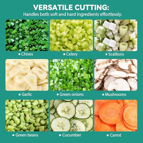 Newhai Commercial Veggie Slicer, with Conveyor Belt Cutter 200W 110V