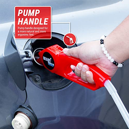 TERA PUMP Portable Fuel Transfer Pump, D Battery Operated - style: Easy Handle Pump (D)
