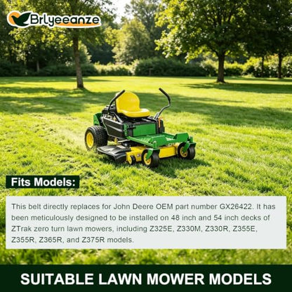 GX26422 Lawn Mower Deck Belt - size: 145.65"L x 0.512"W
