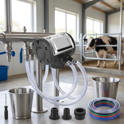 HEEPDD Stainless Steel Pneumatic Pulsator, Adjustable Milker Accessories