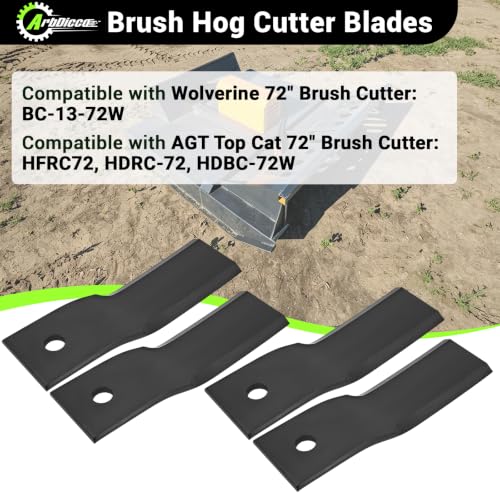 Brush Hog Cutter Blade Fit for Top Cat AGT HFRC72 HDRC-72 HDBC-72W
