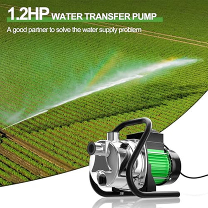 Water Transfer Pump Electric Shallow Well Pump 1.2HP