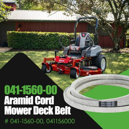 041-1560-00 Mower Deck Belt Fit for Bad Boy with 54 Inch Deck - size: 0.63" x 155.6"