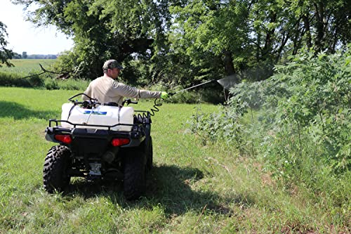 Master Mfg 15 Gallon ATV & UTV Boomless Broadcast Sprayer - 2.2GPM, 16' Swath