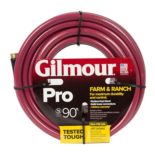 Gilmour Farm & Ranch Hose 5/8 Inch x 90 Feet