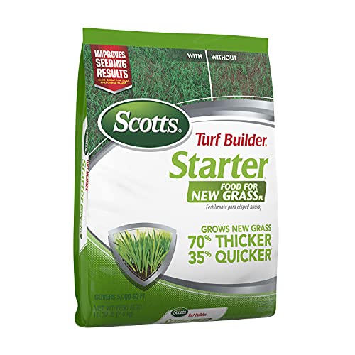 Scotts Turf Builder Starter Food for New GrassFL, 16.37 lbs. - size: 5,000 sq. ft., style: Florida