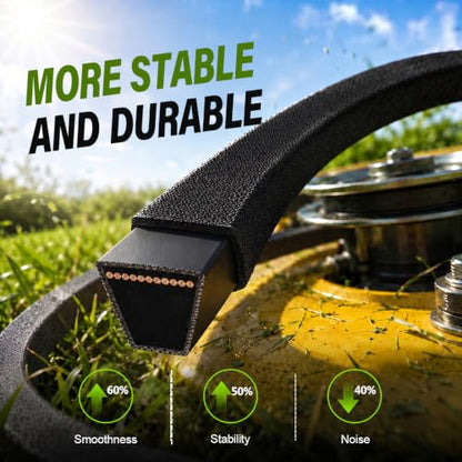 M158131 Deck Belt 0.56" x 152.3" Replacement for John Deere - size: M158131