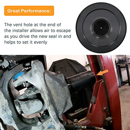 6697 Wheel Knuckle Vacuum Oil Seal Installer for Ford 2005 to Current F-250 F-350 Axle Tools, Axle Shaft Seal Installer Tool, Replace # 205-830, 6697