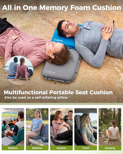 ATEPA Inflatable Seat Cushion - color: XL - 1 Pack Blue
