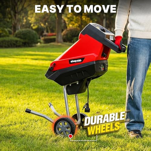 Shop-Vac 15-Amp Electric Wood Chipper, 1-3/4 Inch Cutting Diameter