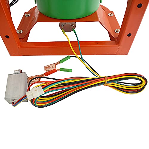 TECHTONGDA 12V ATV Broadcast Spreader 265lb Capacity Electric Fertilizing Machine